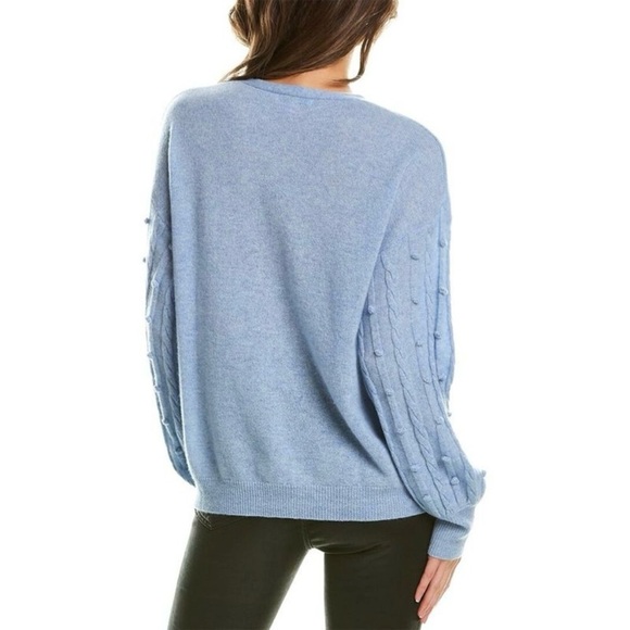 Scott & Scott London 100% Cashmere Cardigan Blue Large - Picture 2 of 13